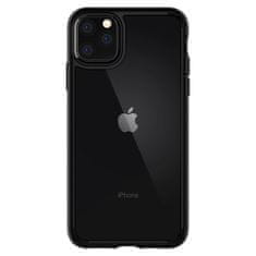 Spigen Ultra Hybrid plastové púzdro pre iPhone 11 Pro, matné čierne