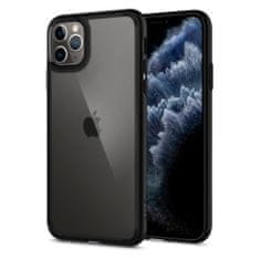 Spigen Ultra Hybrid plastové púzdro pre iPhone 11 Pro, matné čierne