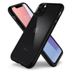 Spigen Ultra Hybrid plastové púzdro pre iPhone 11 Pro, matné čierne