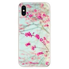 iSaprio Silikónové puzdro - Blossom 01 pre Apple iPhone XS