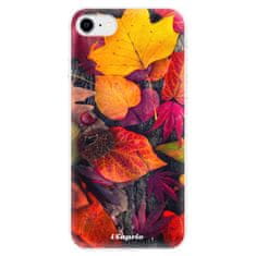 iSaprio Silikónové puzdro - Autumn Leaves 03 pre Apple iPhone SE 2020