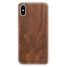 iSaprio Silikónové puzdro - Wood 10 pre Apple iPhone XS