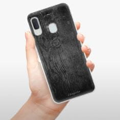 iSaprio Silikónové puzdro - Black Wood 13 pre Samsung Galaxy A20e