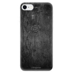 iSaprio Silikónové puzdro - Black Wood 13 pre Apple iPhone SE 2020