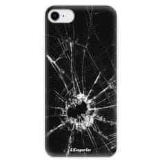 iSaprio Silikónové puzdro - Broken Glass 10 pre Apple iPhone SE 2020