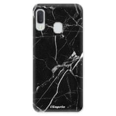 iSaprio Silikónové puzdro - Black Marble 18 pre Samsung Galaxy A20e