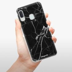 iSaprio Silikónové puzdro - Black Marble 18 pre Samsung Galaxy A20e