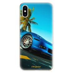 iSaprio Silikónové puzdro - Car 10 pre Apple iPhone XS