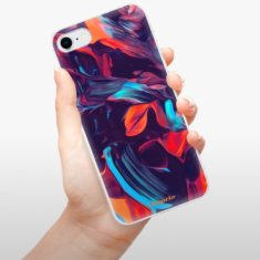 iSaprio Silikónové puzdro - Color Marble 19 pre Apple iPhone SE 2020