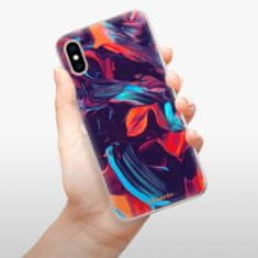 iSaprio Silikónové puzdro - Color Marble 19 pre Apple iPhone XS