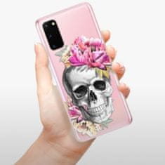 iSaprio Silikónové puzdro - Pretty Skull pre Samsung Galaxy S20