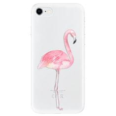 iSaprio Silikónové puzdro - Flamingo 01 pre Apple iPhone SE 2020