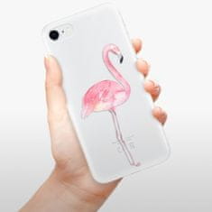 iSaprio Silikónové puzdro - Flamingo 01 pre Apple iPhone SE 2020