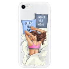 iSaprio Silikónové puzdro - Dance and Sleep pre Apple iPhone SE 2020