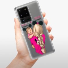 iSaprio Silikónové puzdro - Mama Mouse Blond and Girl pre Samsung Galaxy S20 Ultra