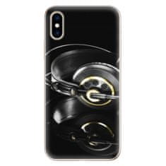 iSaprio Silikónové puzdro - Headphones 02 pre Apple iPhone XS