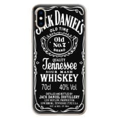 iSaprio Silikónové puzdro - Jack Daniels pre Apple iPhone XS