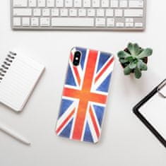 iSaprio Silikónové puzdro - UK Flag pre Apple iPhone XS