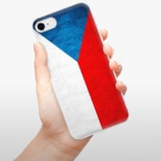 iSaprio Silikónové puzdro - Czech Flag pre Apple iPhone SE 2020