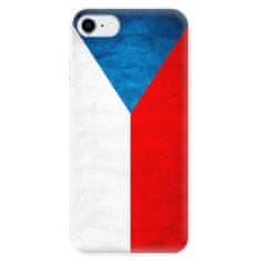 iSaprio Silikónové puzdro - Czech Flag pre Apple iPhone SE 2020