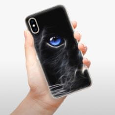 iSaprio Silikónové puzdro - Black Puma pre Apple iPhone XS