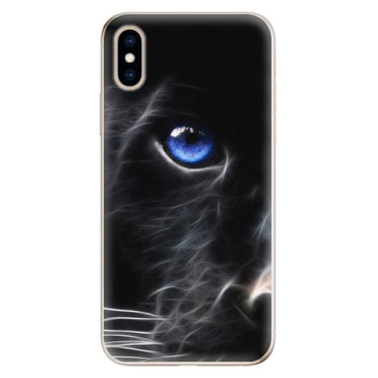 iSaprio Silikónové puzdro - Black Puma pre Apple iPhone XS