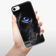 iSaprio Silikónové puzdro - Black Puma pre Apple iPhone SE 2020