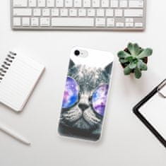 iSaprio Silikónové puzdro - Galaxy Cat pre Apple iPhone SE 2020