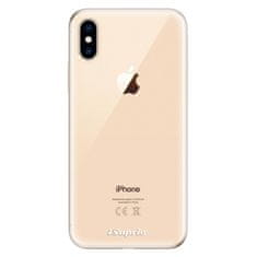 iSaprio Silikónové puzdro - 4Pure - čirý bez potisku pre Apple iPhone XS