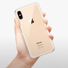 iSaprio Silikónové puzdro - 4Pure - čirý bez potisku pre Apple iPhone XS