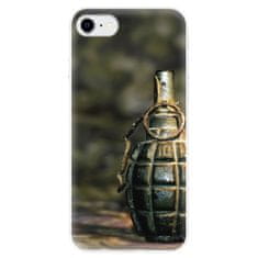 iSaprio Silikónové puzdro - Grenade pre Apple iPhone SE 2020