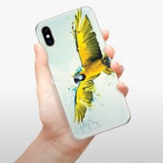 iSaprio Silikónové puzdro - Born to Fly pre Apple iPhone XS