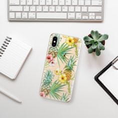 iSaprio Silikónové puzdro - Pineapple Pattern 02 pre Apple iPhone XS