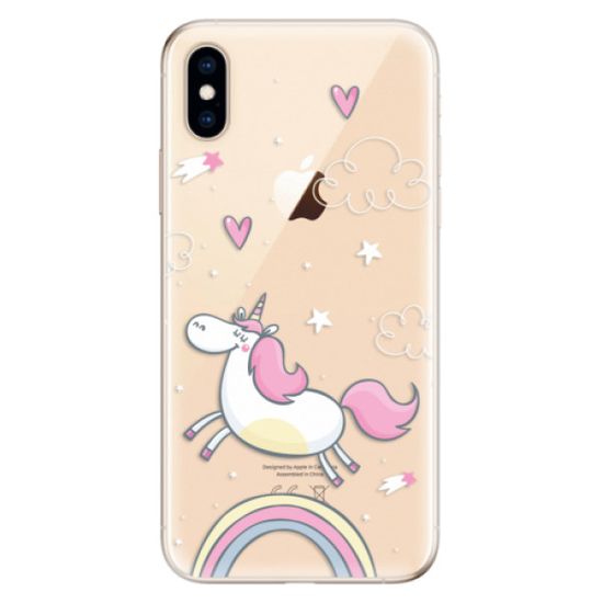 iSaprio Silikónové puzdro - Unicorn 01 pre Apple iPhone XS