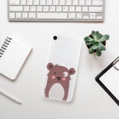 iSaprio Silikónové puzdro - Brown Bear pre Apple iPhone SE 2020