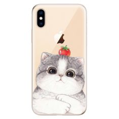 iSaprio Silikónové puzdro - Cat 03 pre Apple iPhone XS