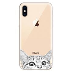 iSaprio Silikónové puzdro - Cat 02 pre Apple iPhone XS