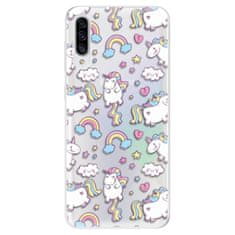 iSaprio Silikónové puzdro - Unicorn pattern 02 pre Samsung Galaxy A30s