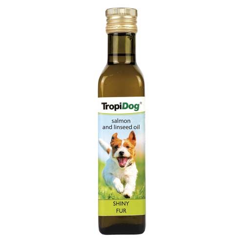 TROPIDOG Lososový a ľanový olej pre psov 750ml