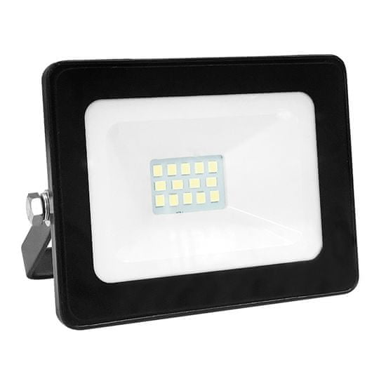 ACA Lightning LED vonkajší reflektor Q 20W/230V/GREEN/110°/IP66, čierny