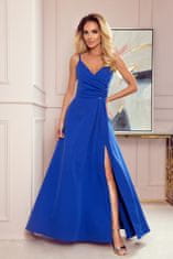 Numoco Dámske šaty 299-3 Chiara, kráľovská modrá, L