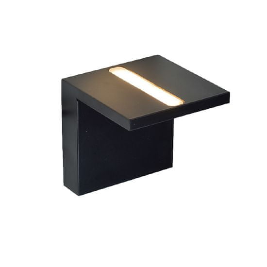 ACA Lightning LED nástenné dekoratívne svietidlo TETRIS 4W/230V/3000K/330Lm/120°/IP20, matné čierne