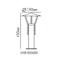 ACA Lightning Záhradné svietidlo CAPO HI8163450 max. 40W/GU10/IP44