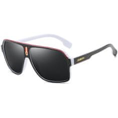Dubery Alpine 7 slnečné okuliare, White Black / Black