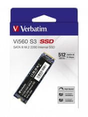 VERBATIM Vi560 S3 SSD, M.2 - 512GB (49363)