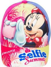 EUROSWAN Detská šiltovka Minnie Mouse Selfie růžová Velikost: 52