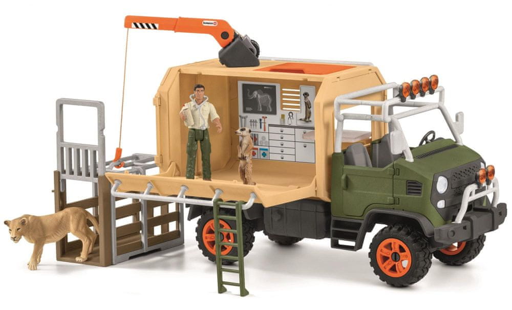 Schleich 42475 Veľký záchranný voz pre zvieratá