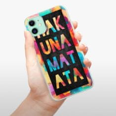 iSaprio Silikónové puzdro - Hakuna Matata 01 pre Apple iPhone 11