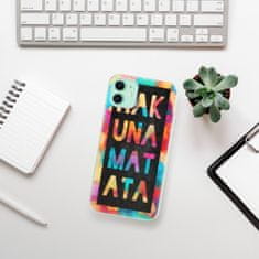 iSaprio Silikónové puzdro - Hakuna Matata 01 pre Apple iPhone 11