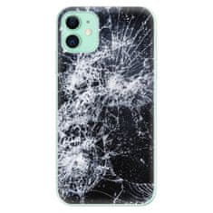 iSaprio Silikónové puzdro - Cracked pre Apple iPhone 11